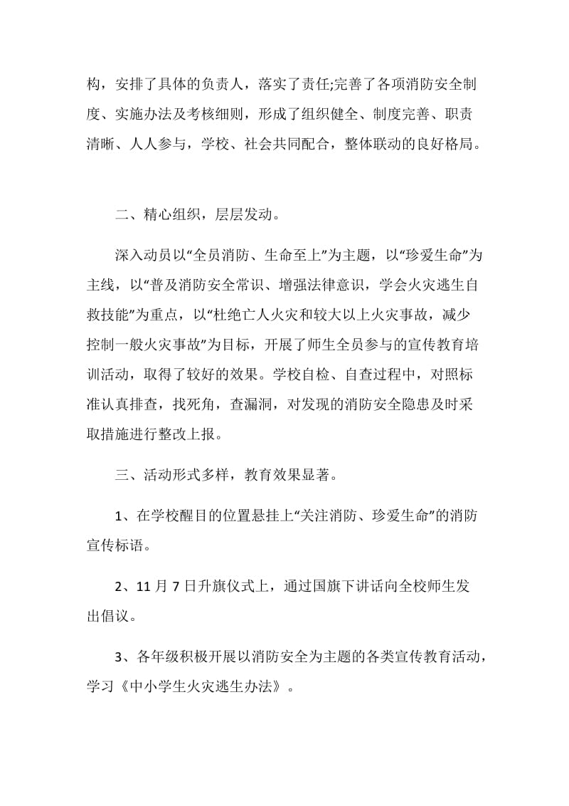 2020全国消防日活动总结.doc_第2页