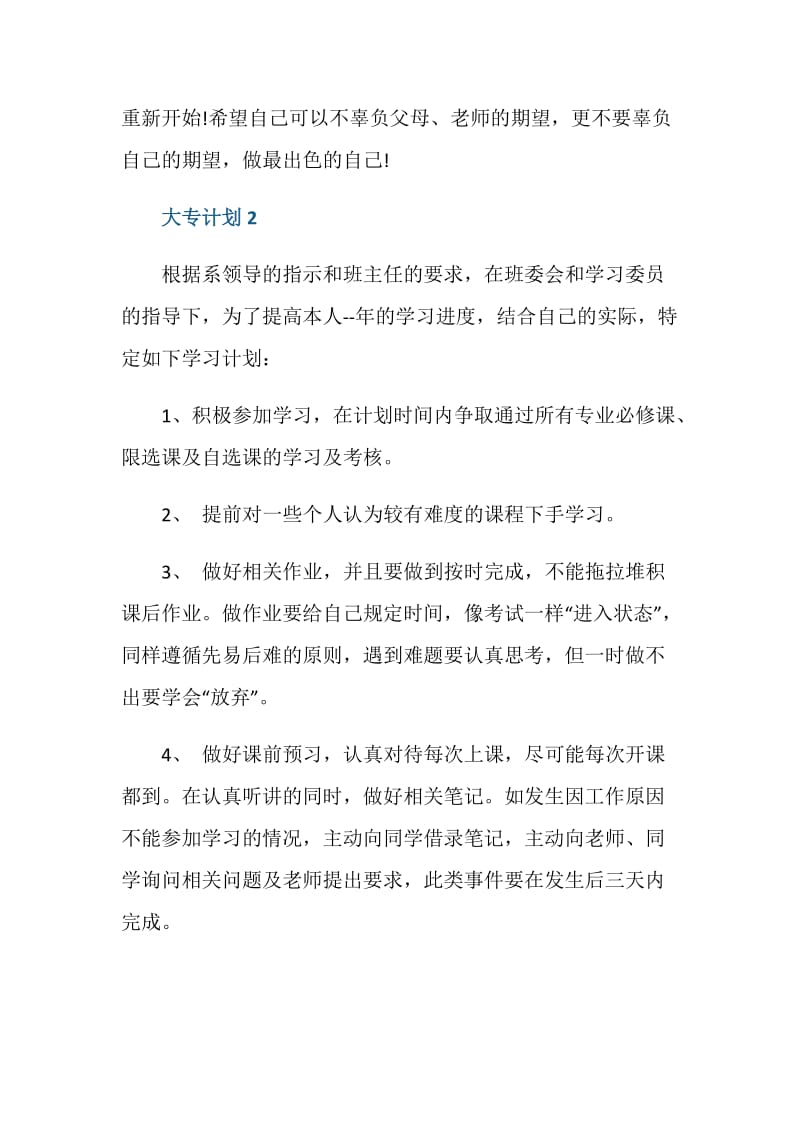 2021大专计划600字.doc_第3页