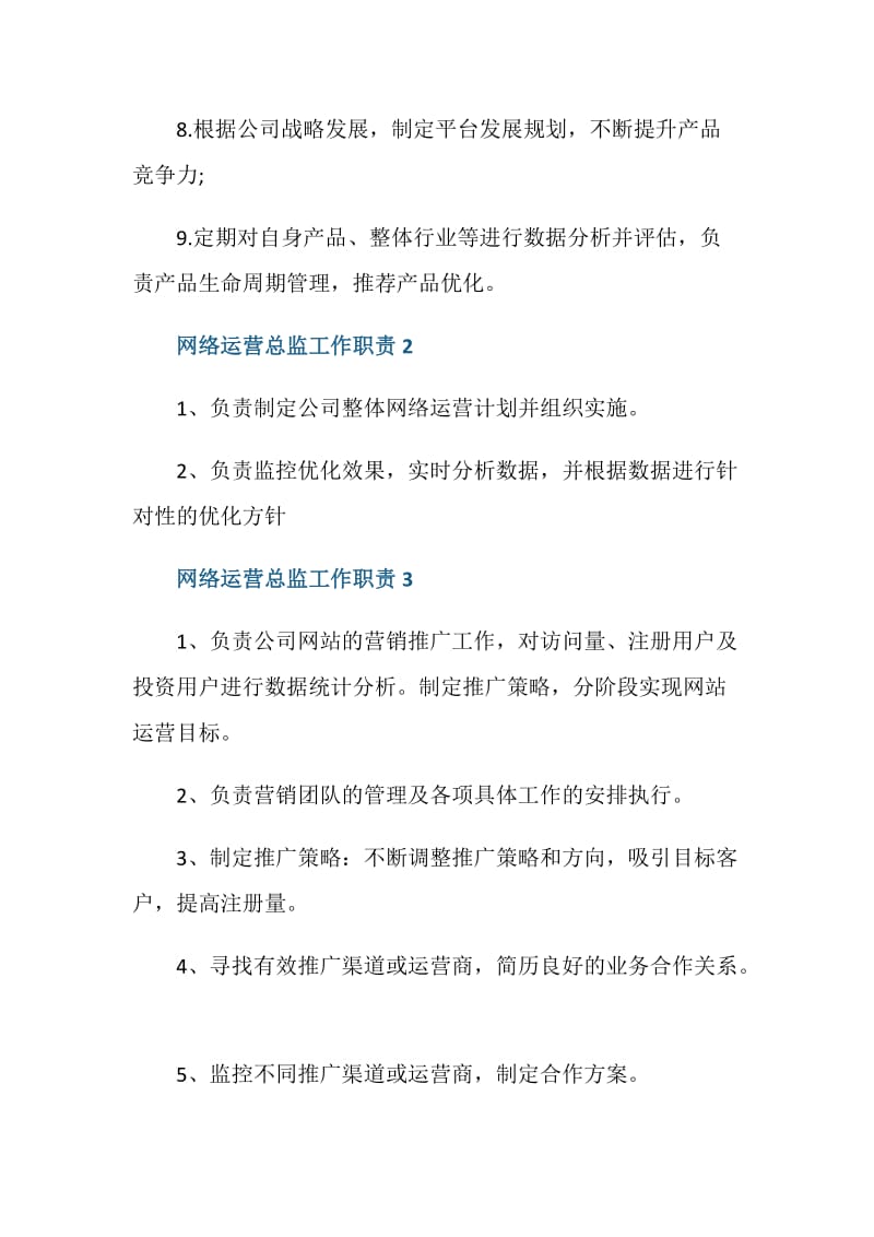 网络运营总监工作职责范围.doc_第2页