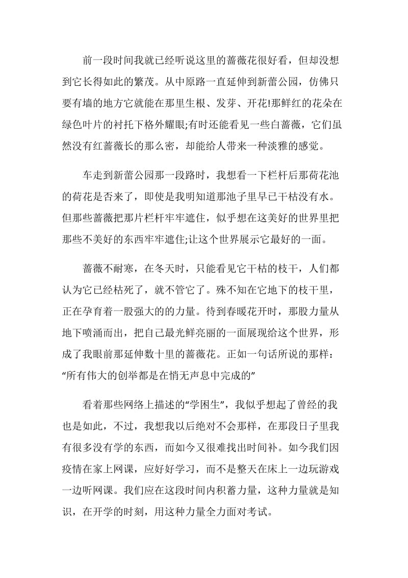 致曾经八年级作文700字.doc_第3页