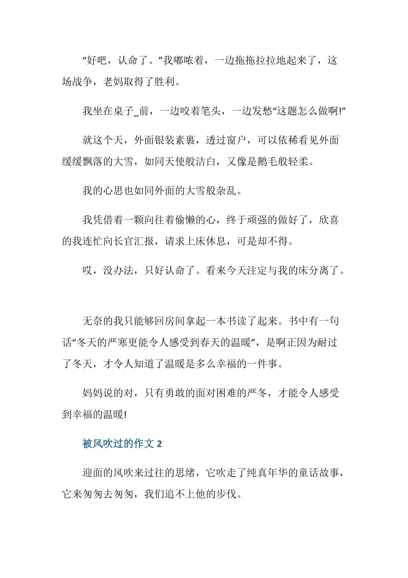 被风吹过的作文初一600字.doc_第2页