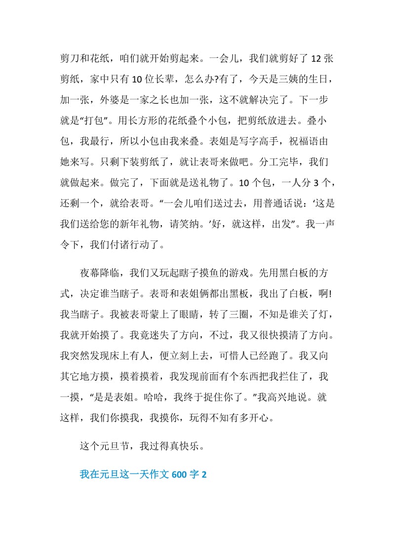 我在元旦这一天作文600字.doc_第2页