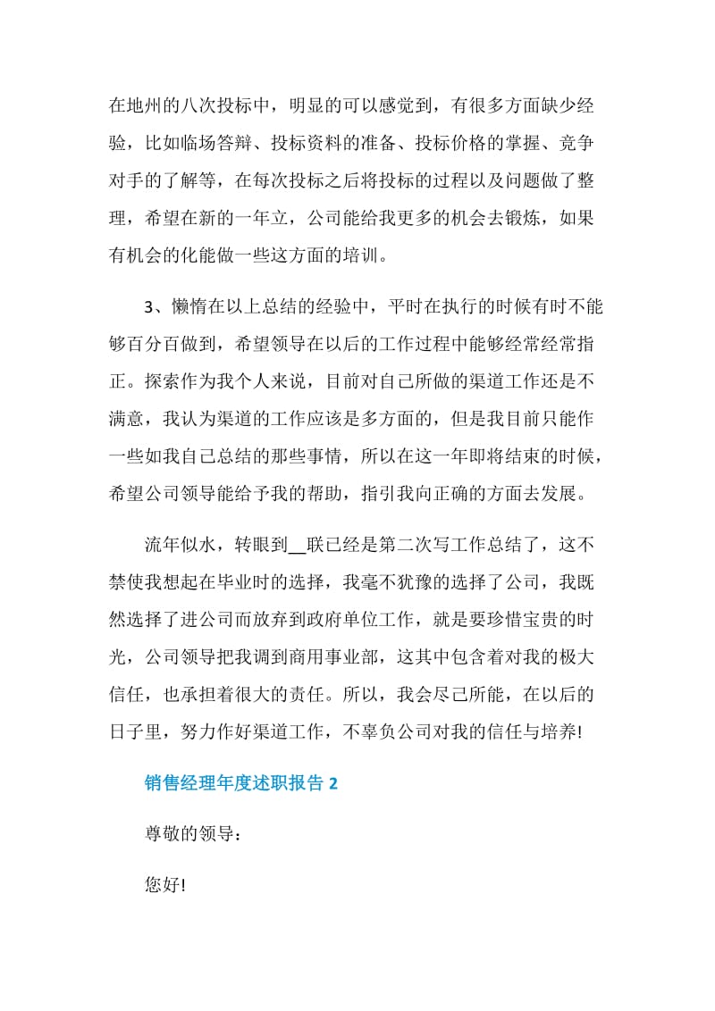 销售经理年度工作述职报告.doc_第2页