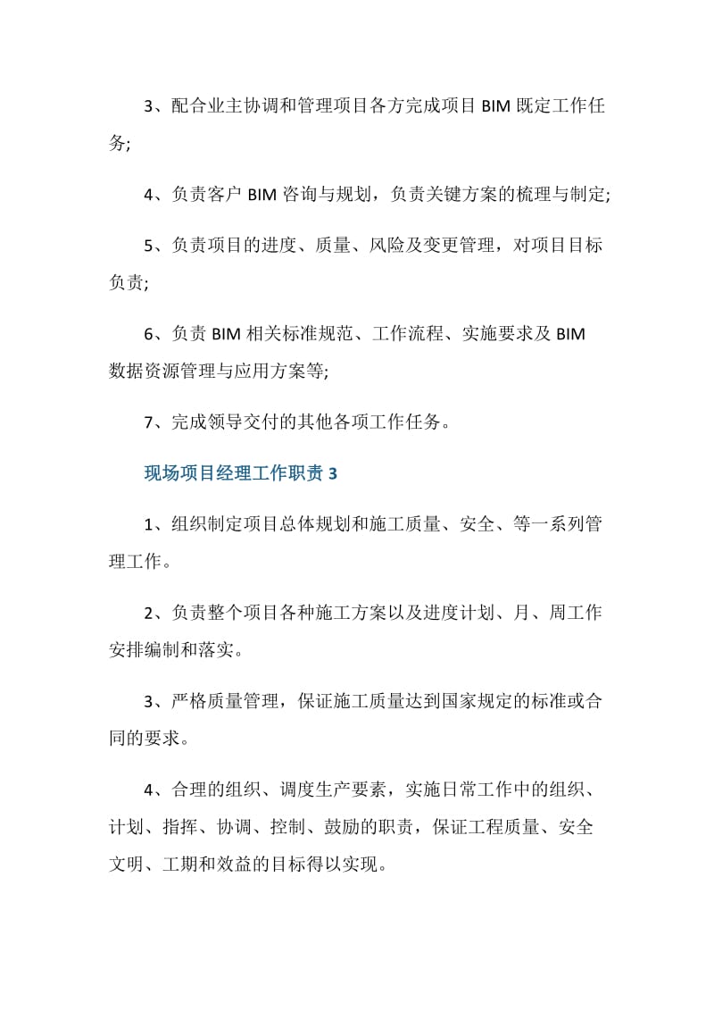 现场项目经理工作职责与任职要求.doc_第2页