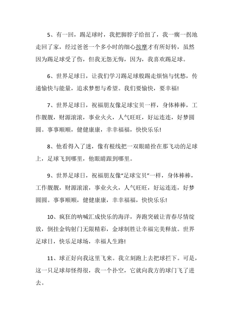 热爱足球的一句话感言大全.doc_第2页