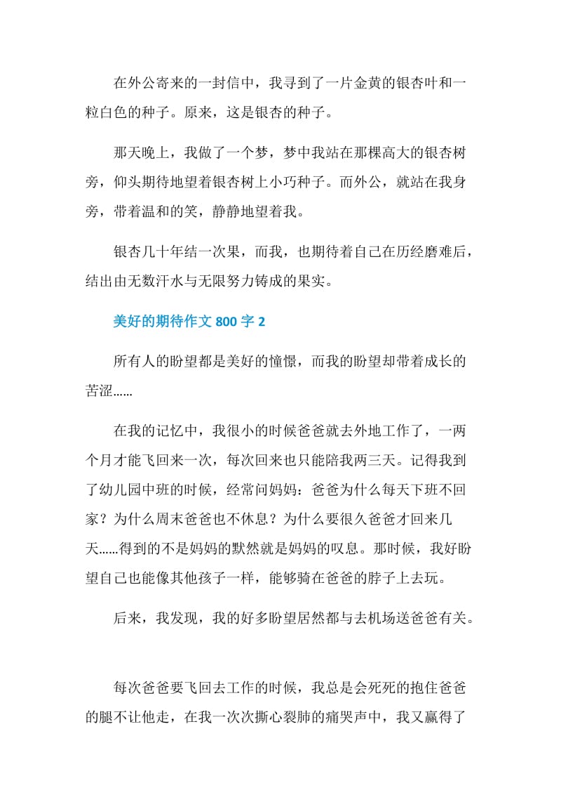 美好的期待作文800字.doc_第3页