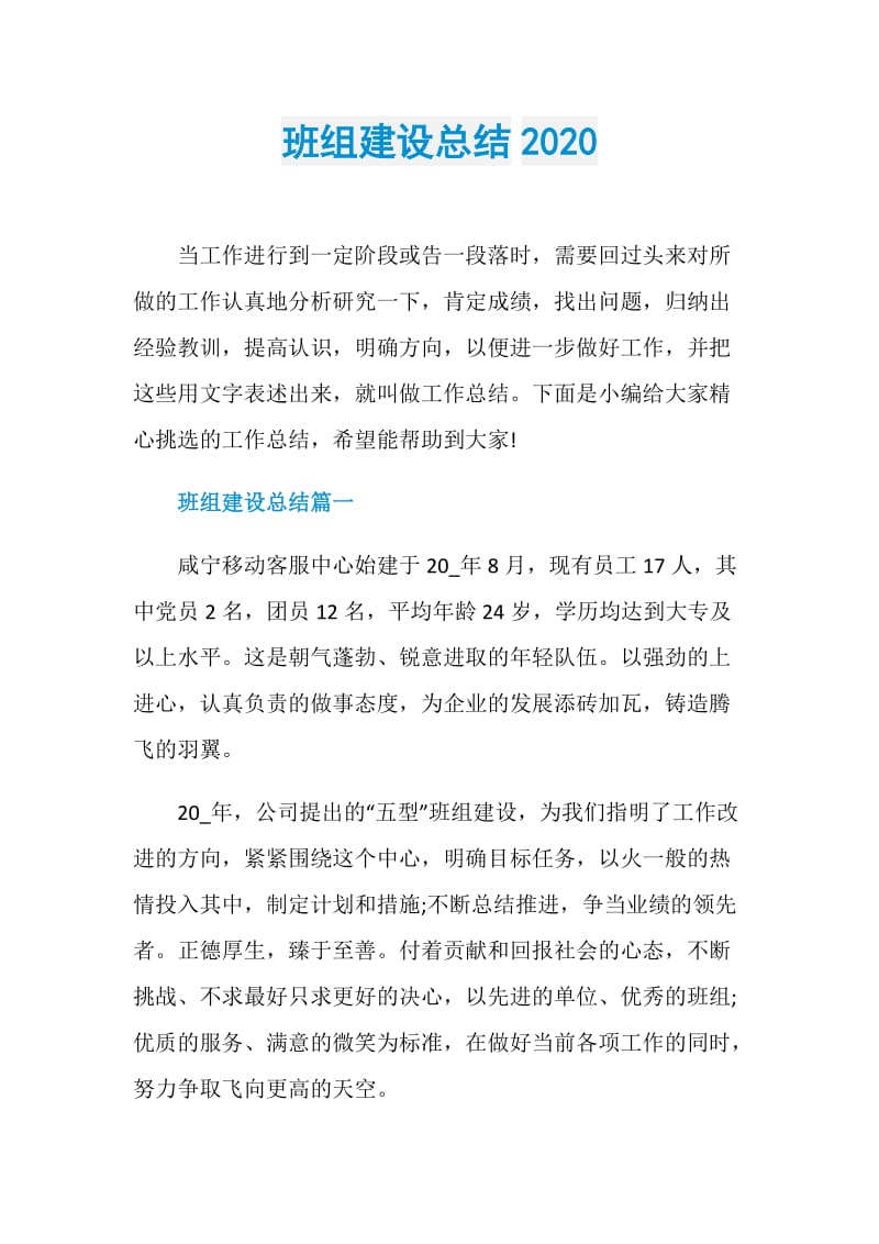 班组建设总结2020.doc_第1页