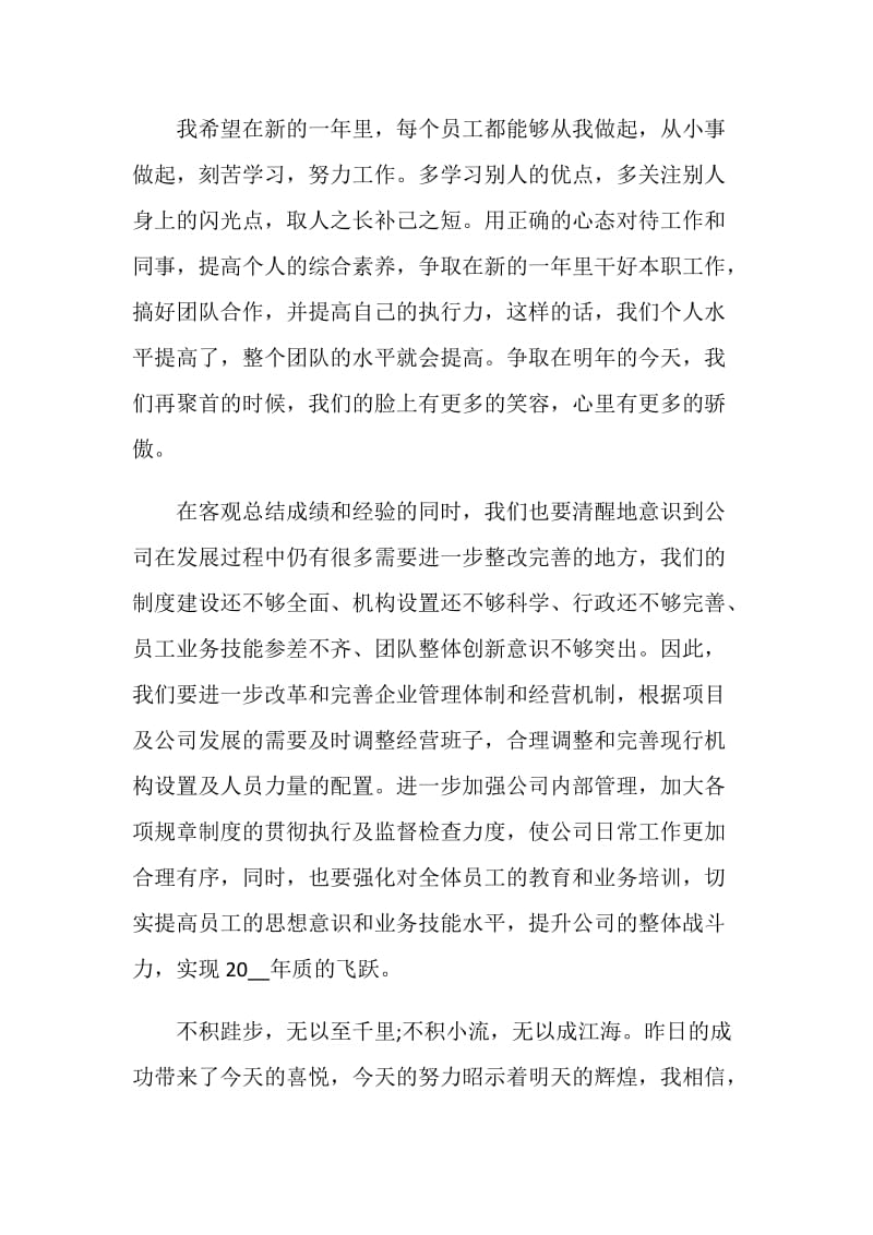 年终总结发言稿精选集锦.doc_第3页