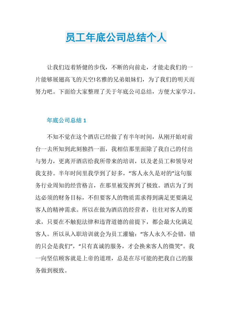 员工年底公司总结个人.doc_第1页