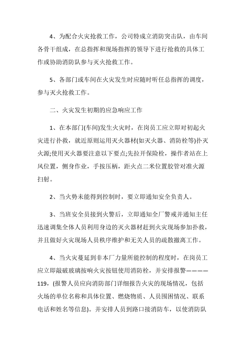 火灾应急主题策划书方案.doc_第2页