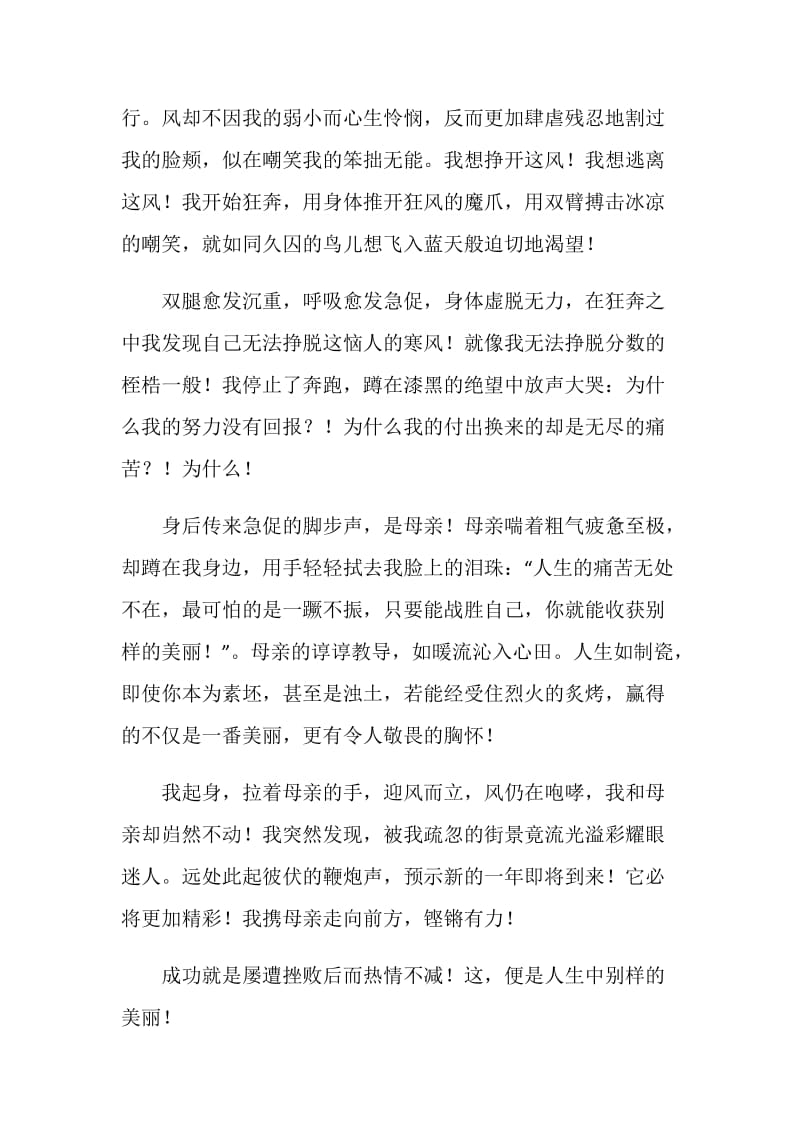 别样的美丽作文800字.doc_第2页