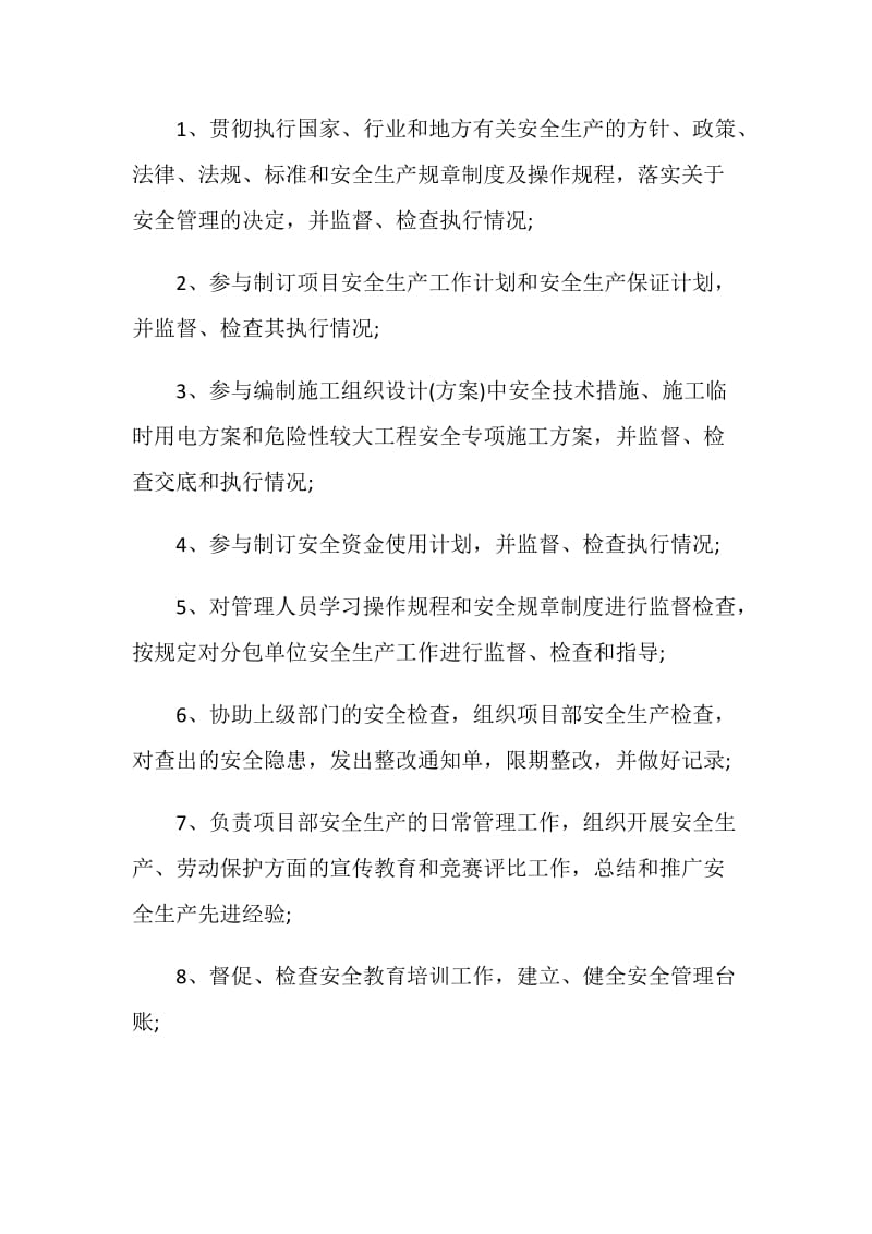 安全总监安全生产职责.doc_第2页