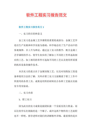 软件工程实习报告范文.doc