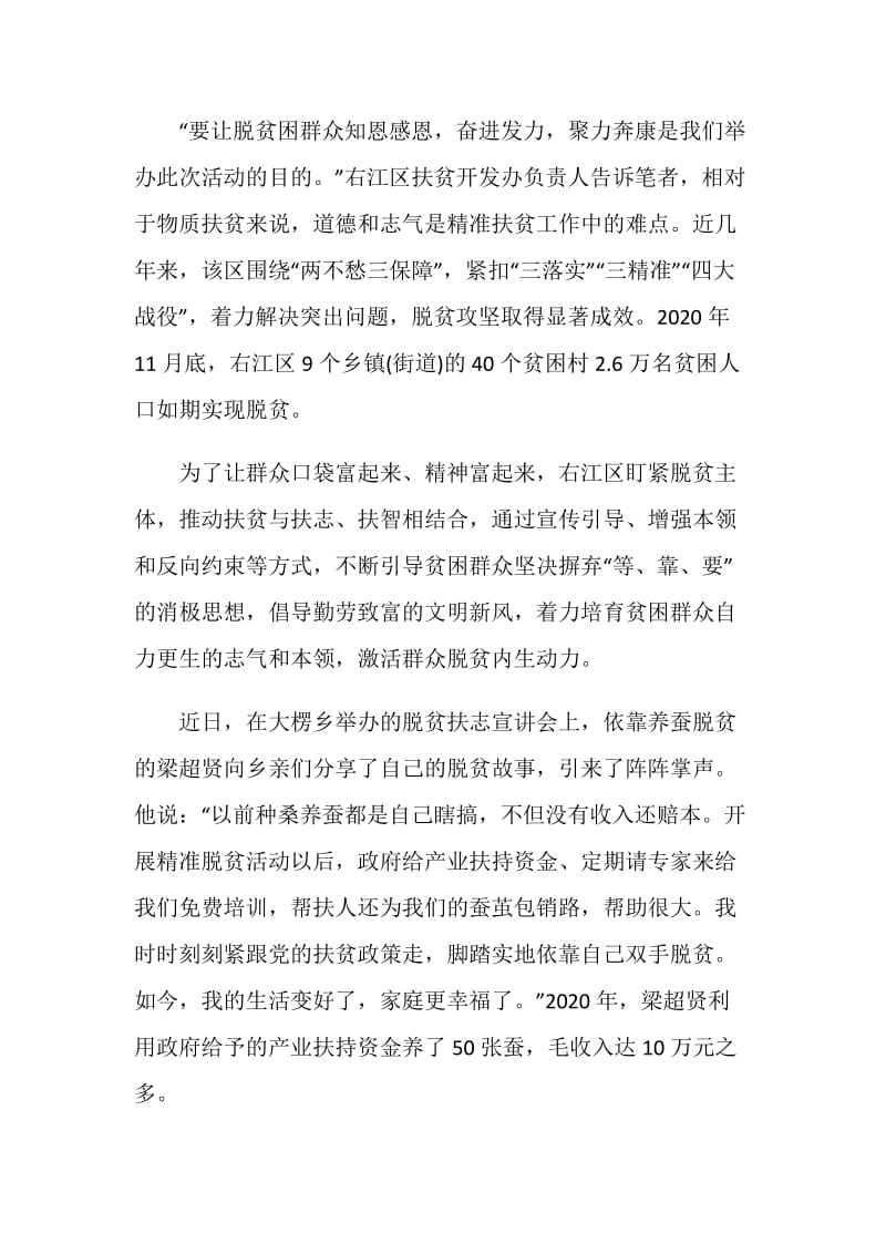 2021脱贫感党恩奋进新起点主题心得征文.doc_第2页