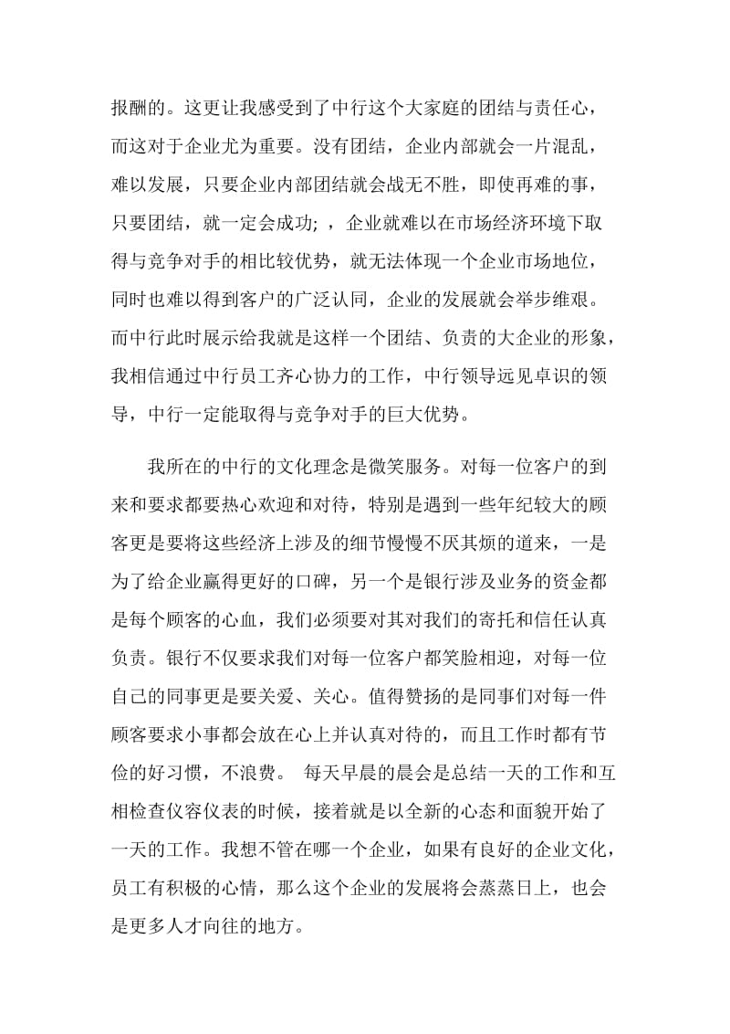 银行实习自我工作总结范文.doc_第2页