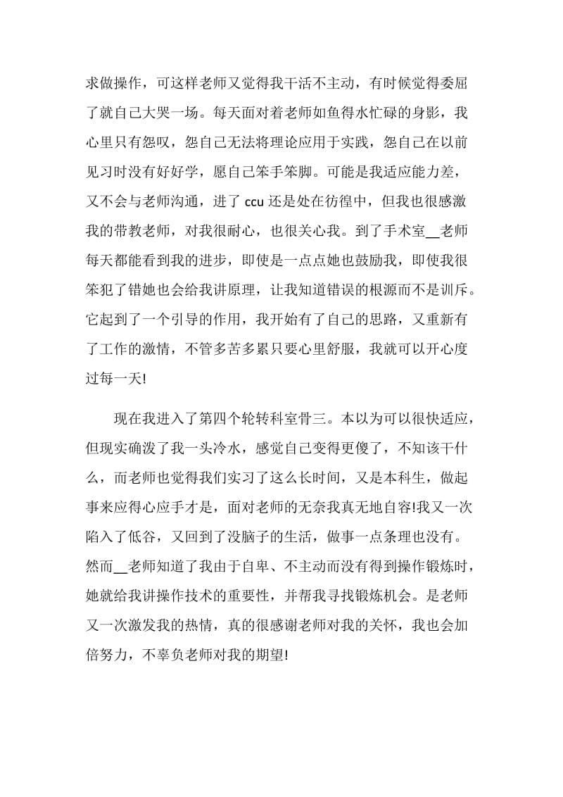 护士实习自我总结范文.doc_第2页