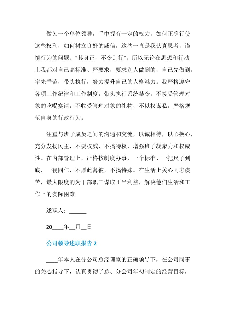 公司领导年度个人述职报告.doc_第3页