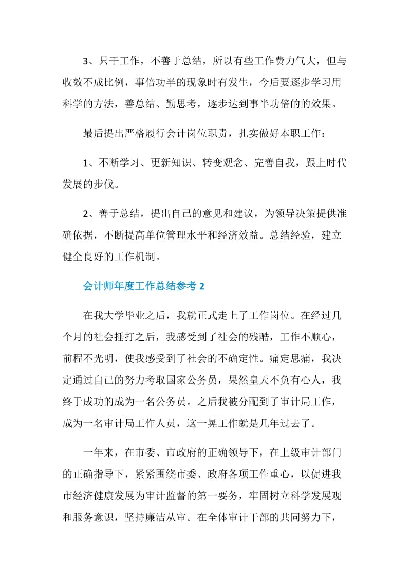 会计师年度工作总结参考最新.doc_第3页