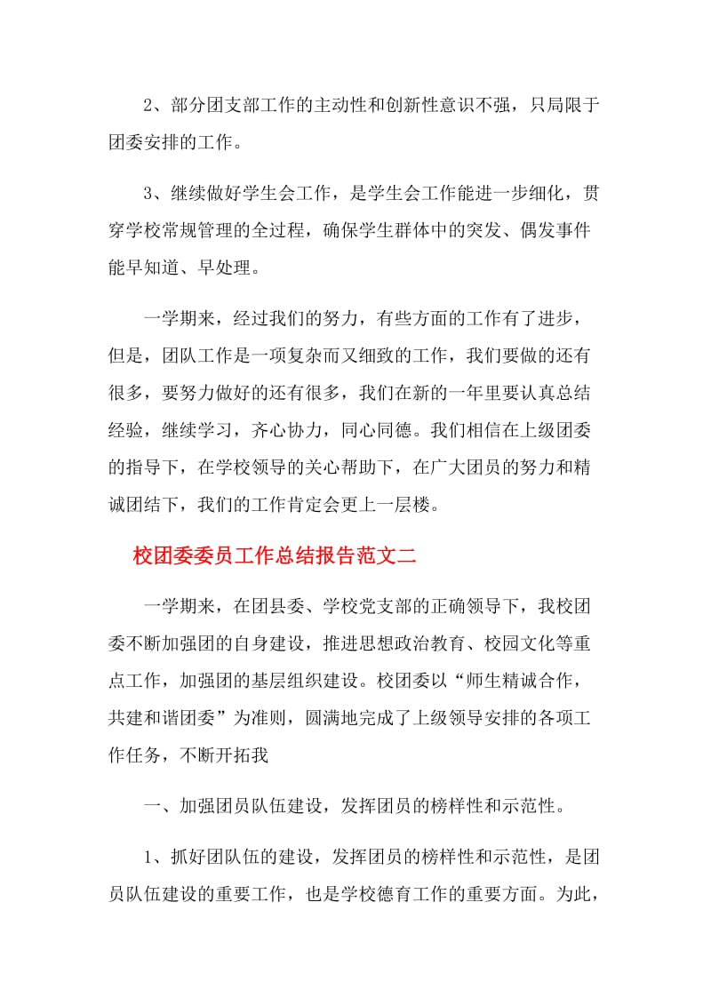 校团委委员工作总结报告.doc_第3页