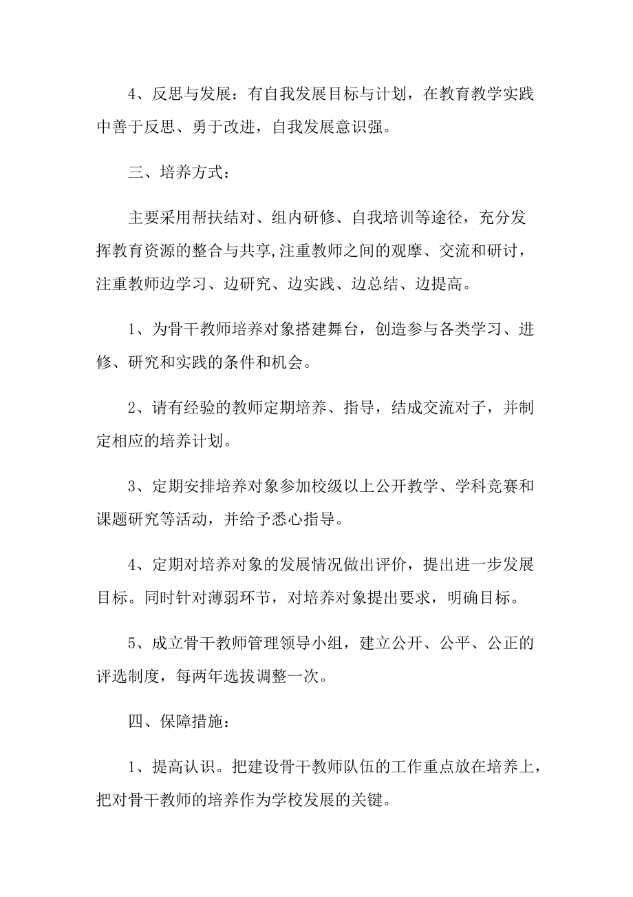 骨干教师学期工作计划五篇范文.doc_第2页