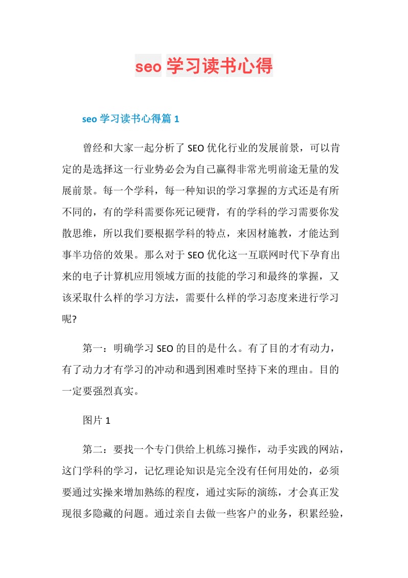 seo学习读书心得.doc_第1页