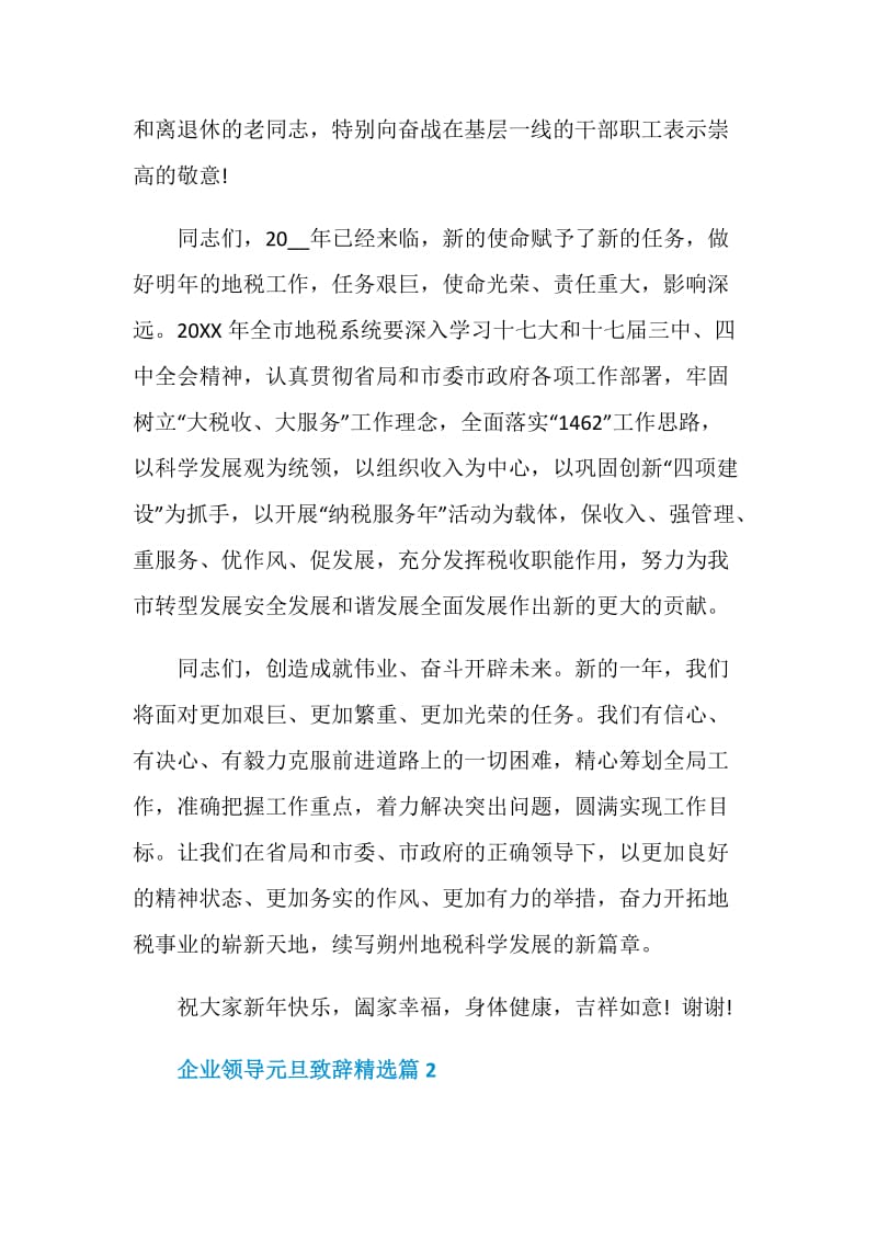 企业领导元旦致辞精选.doc_第2页