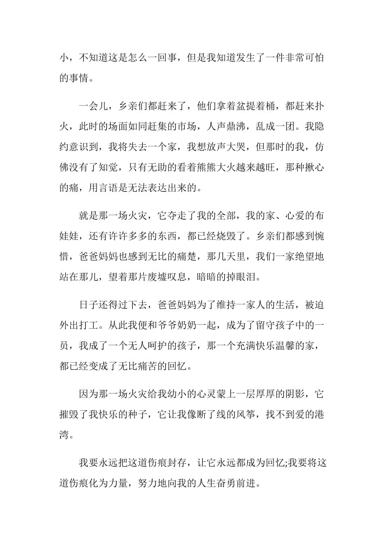 关于火灾的优秀观后感范文800字.doc_第2页