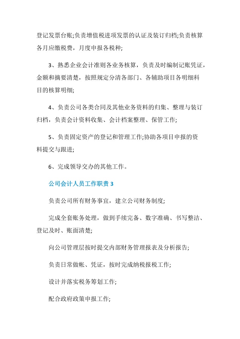 公司会计人员工作职责.doc_第2页