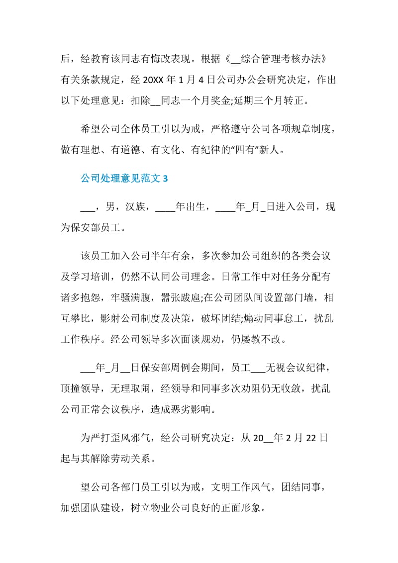 公司处理意见怎么写.doc_第2页