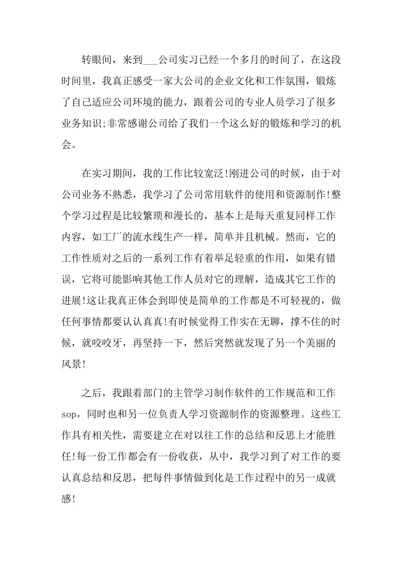 公司实习报告心得.doc_第3页