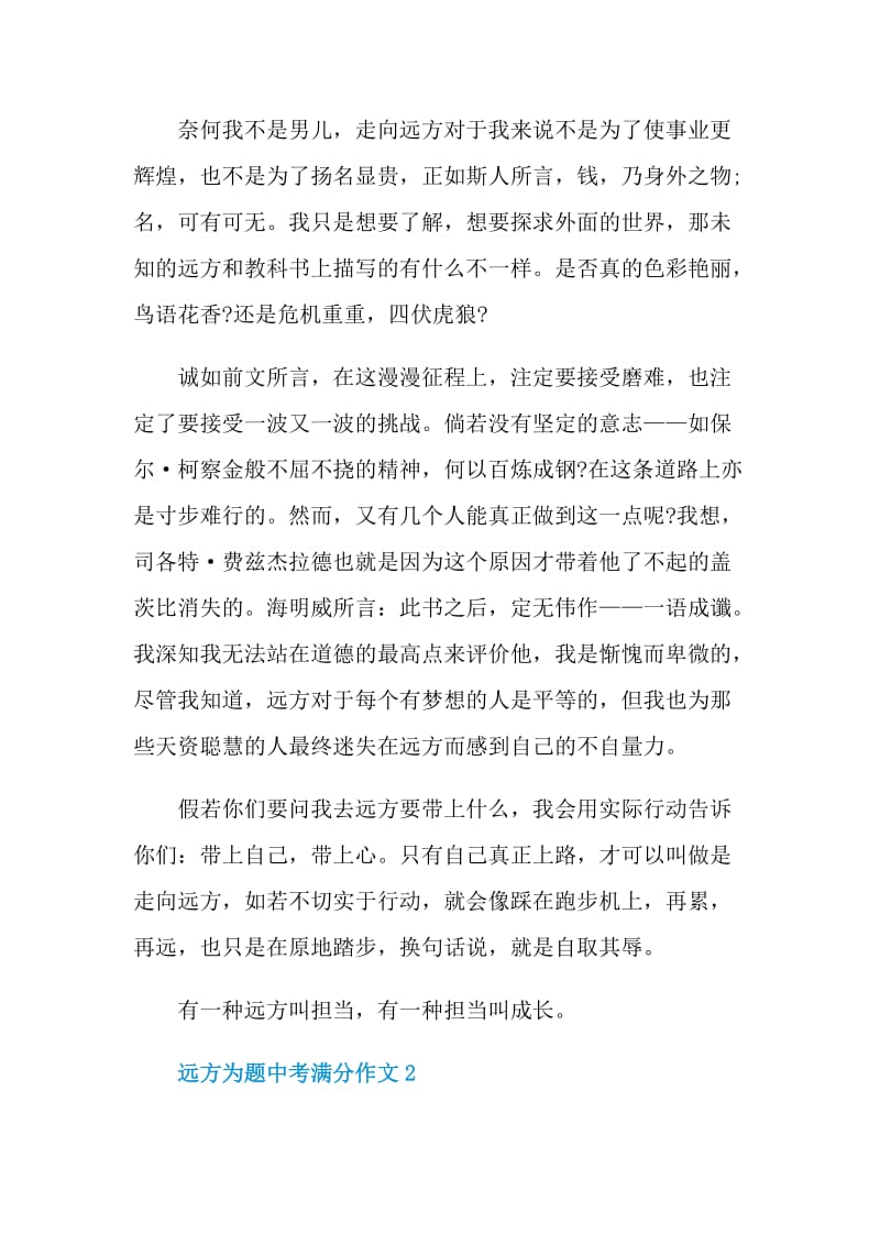 远方为题中考满分作文.doc_第2页