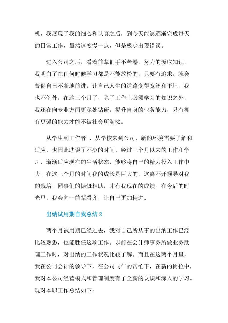 出纳试用期自我总结.doc_第2页