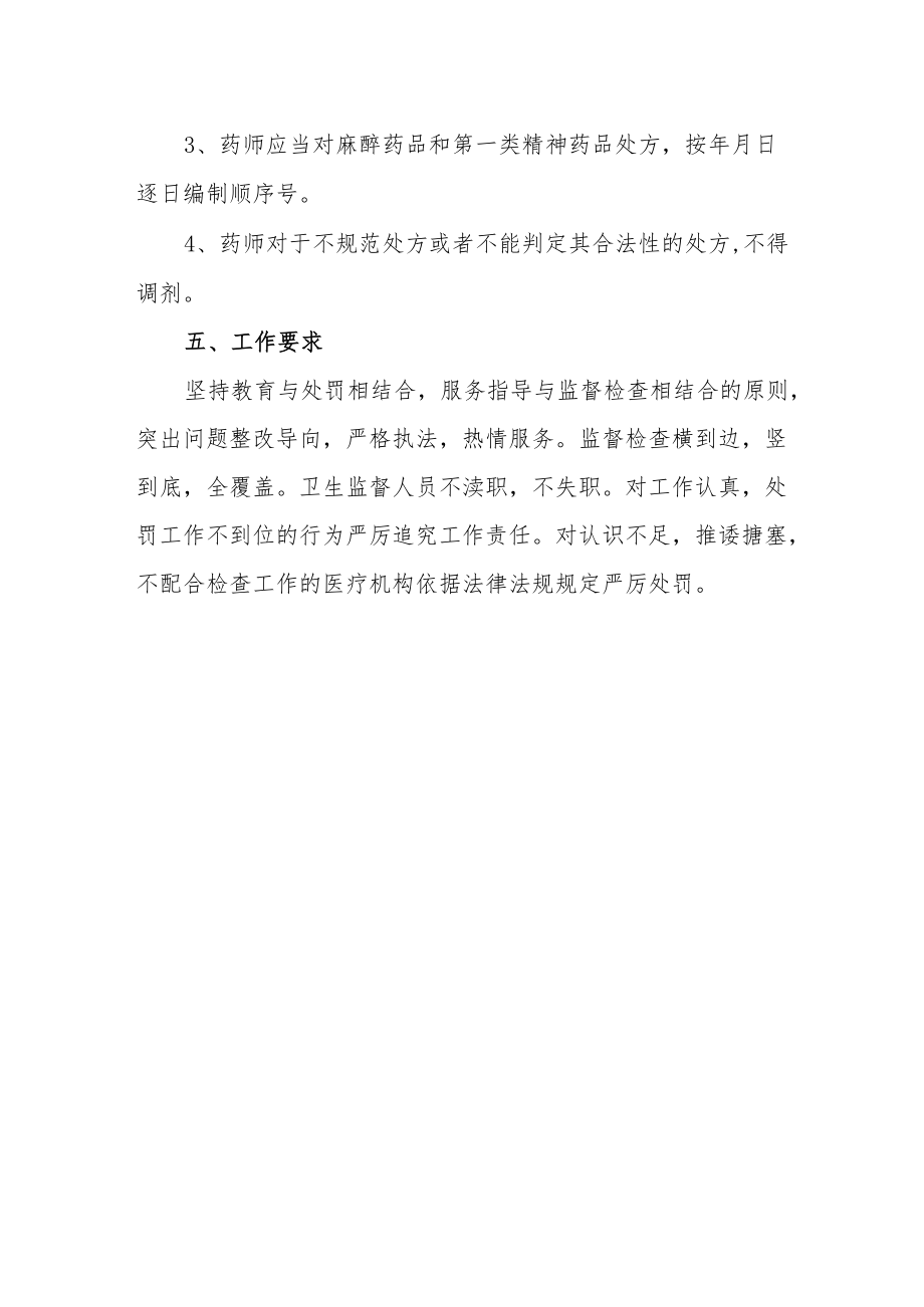 XX县医疗机构处方监督检查实施方案.docx_第3页