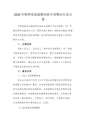 2022特种设备超期未检专项整治行动方案.docx