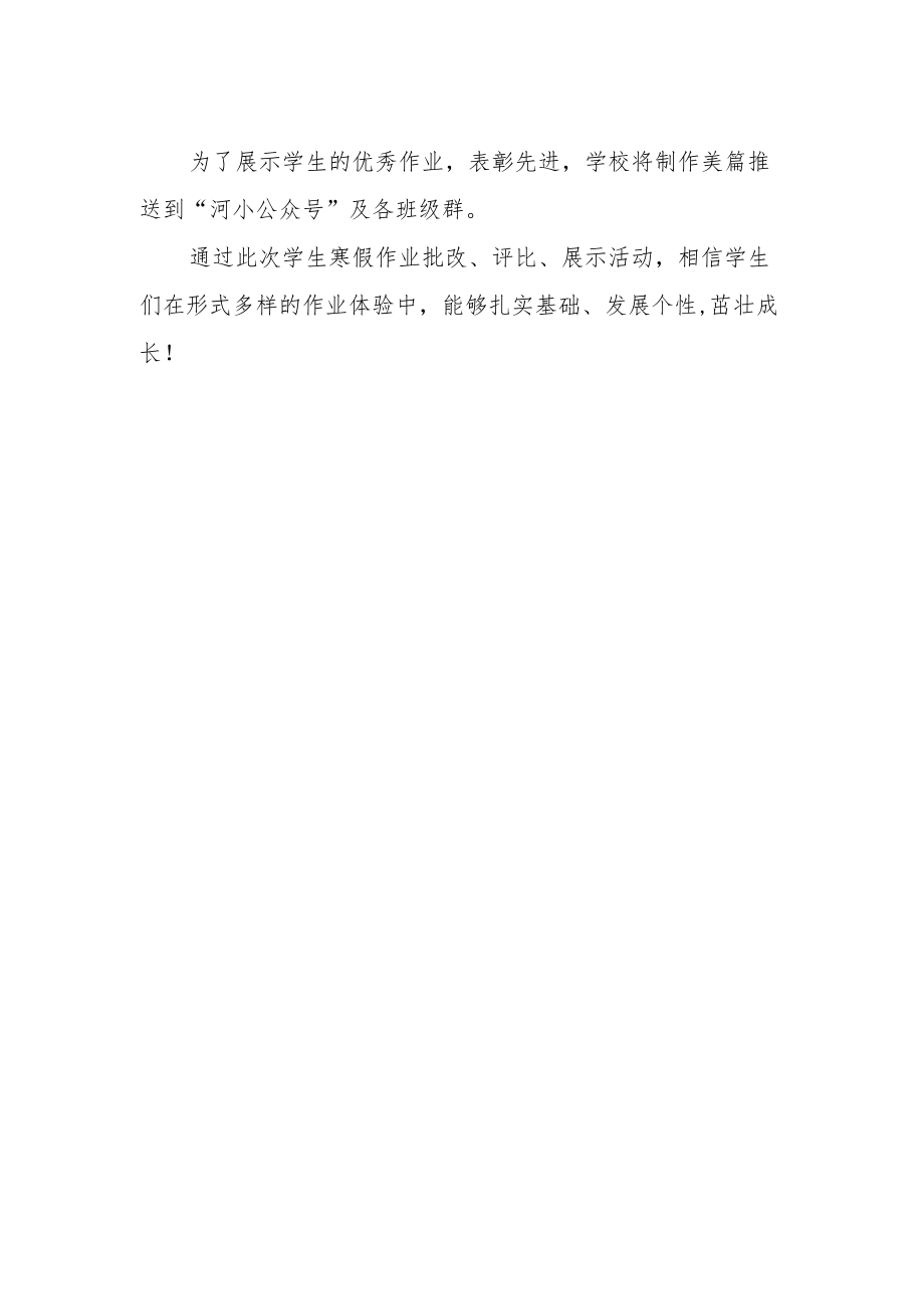 小学寒假作业评比方案.docx_第2页