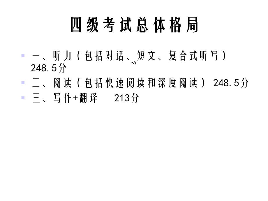 大学英语四级命题规律和解题技巧课件.ppt_第3页