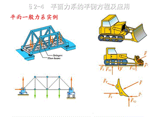 平面力系的平衡方程及应用课件.ppt