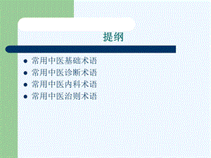 常用中医术语解读课件.ppt