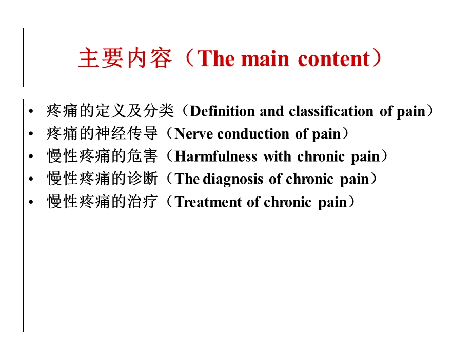 慢性疼痛的诊治.ppt_第2页