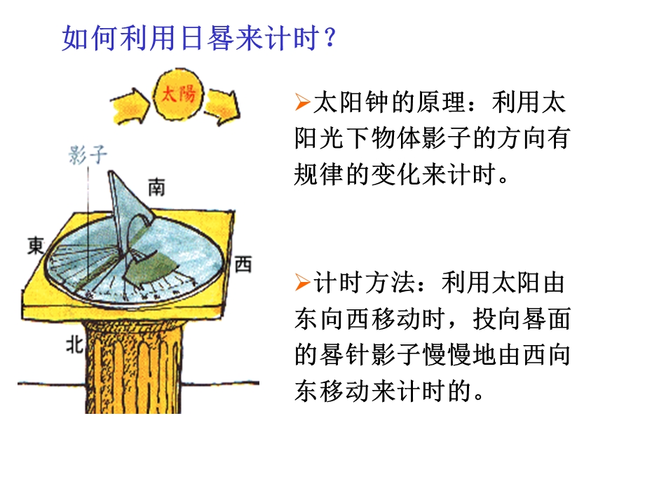 教科版五年级级科学下册太阳钟课件.ppt_第3页