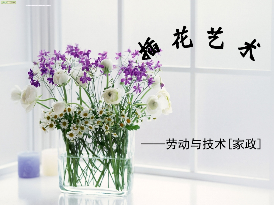 插花艺术ppt课件.ppt_第1页