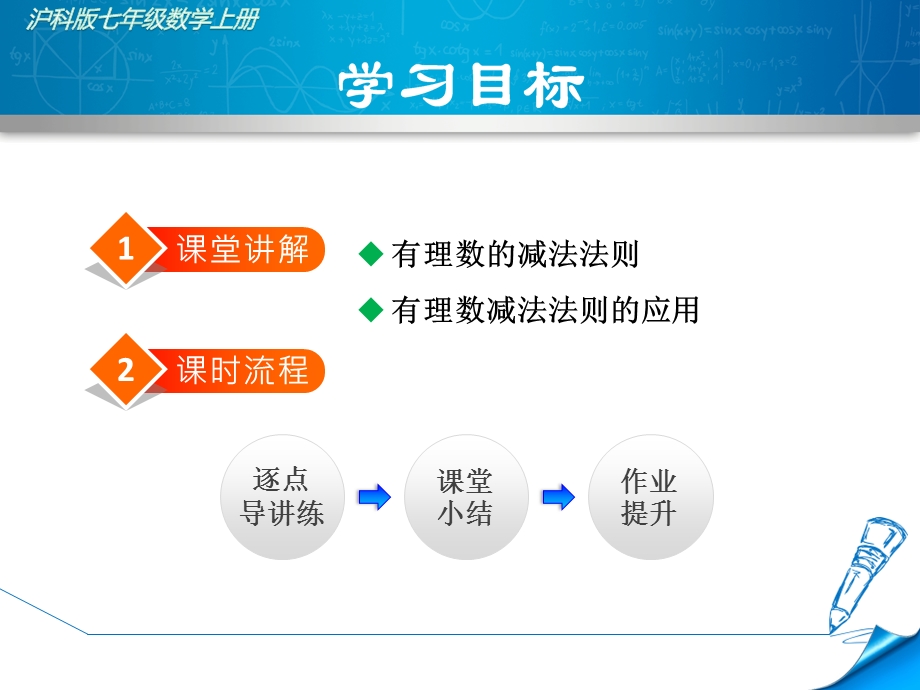 沪科版初一数学上册《142有理数的减法》课件.ppt_第2页