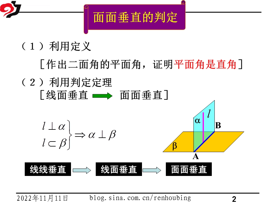 平面与平面垂直的性质定理（典型）ppt课件.ppt_第2页