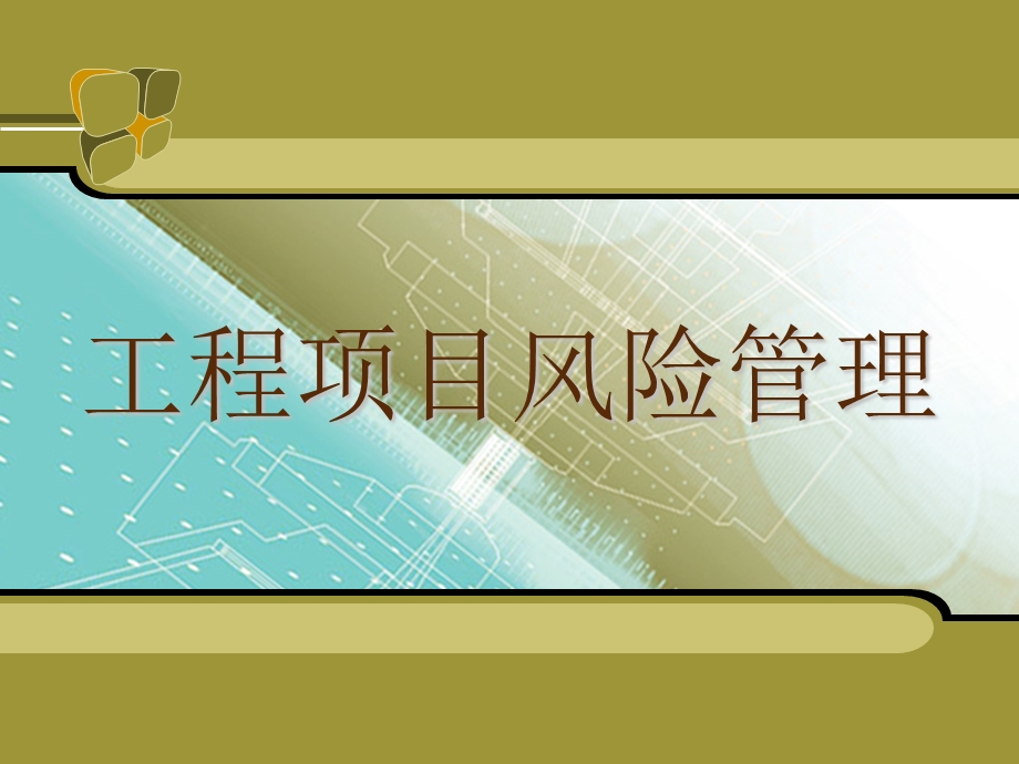 工程项目风险管理课件精选.ppt_第1页