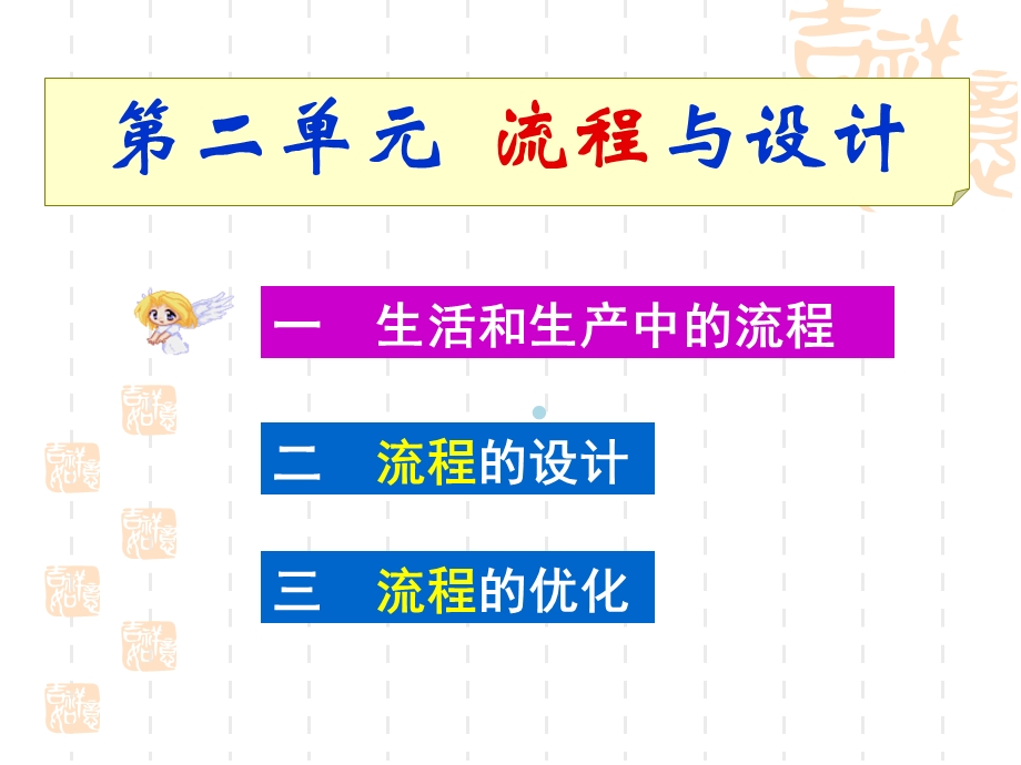 技术与设计2第二单元流程与设计一生活和生产中的流程课件.ppt_第1页