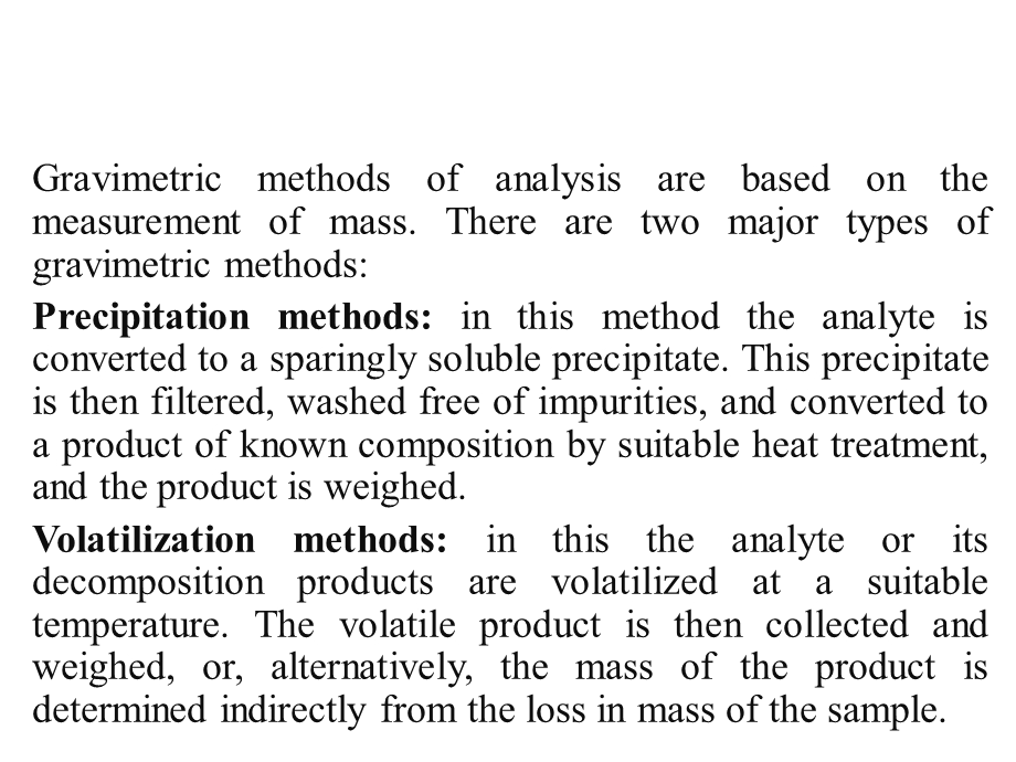 定量分析12重量分析法GravimetricMethodsofAnalysis课件.ppt_第3页