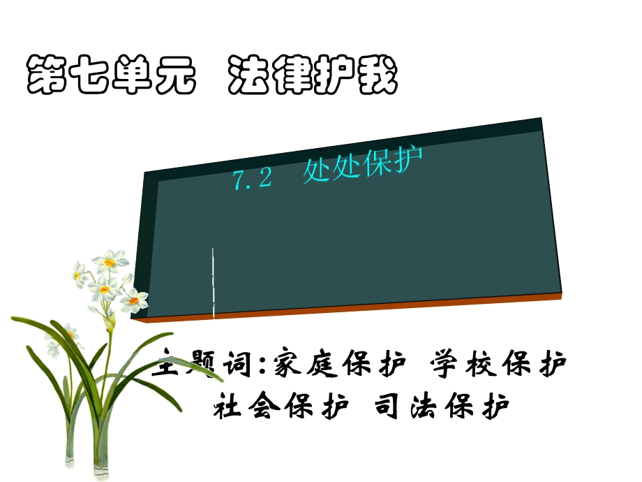 家庭保护和学校保护第一课时正式版课件.ppt_第1页