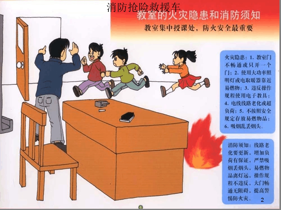 小学生消防安全常识及疏散演练PPT课件.ppt_第2页