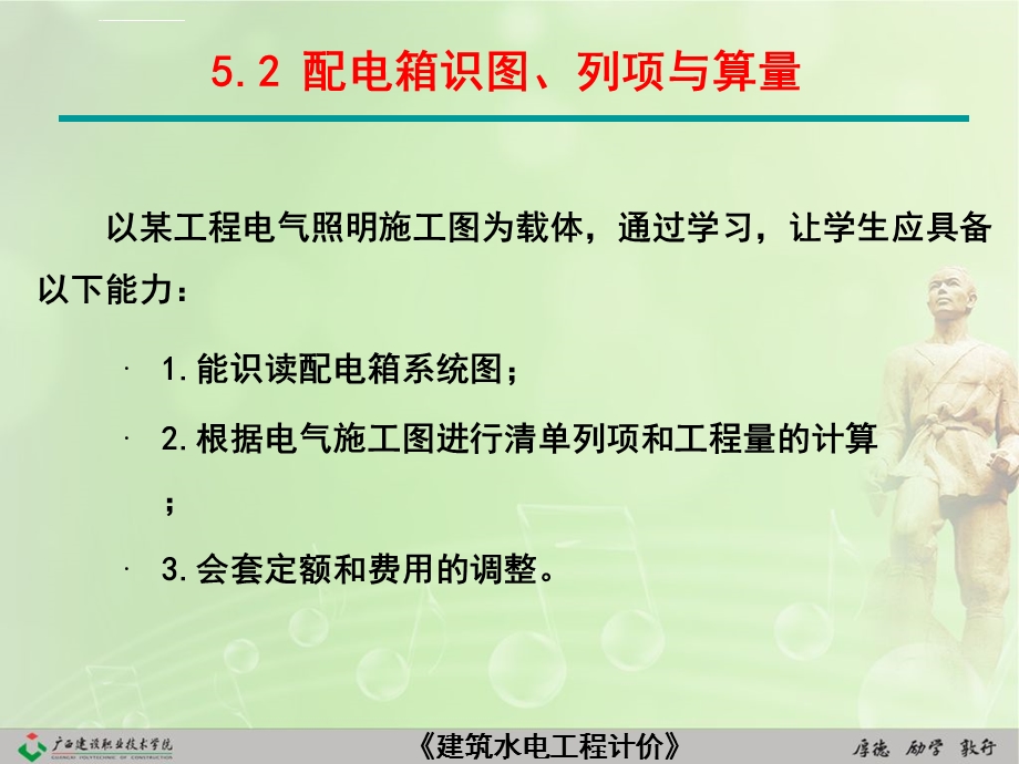 建筑水电安装识图与算量5.2配电箱识图、列项与算量ppt课件.ppt_第2页