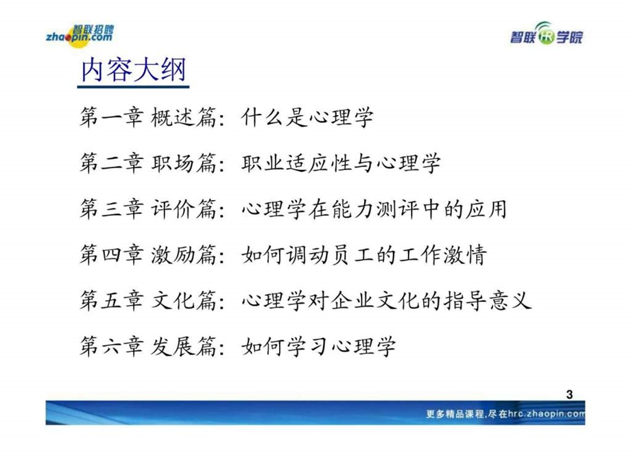 智联招聘人事心理学(心理学在人资管理中的应用) 课件.ppt_第3页